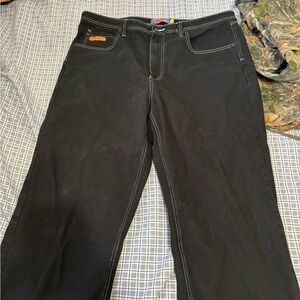 Empyre Relaxed Fit Black Jeans